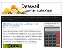 Tablet Screenshot of deasvail.com